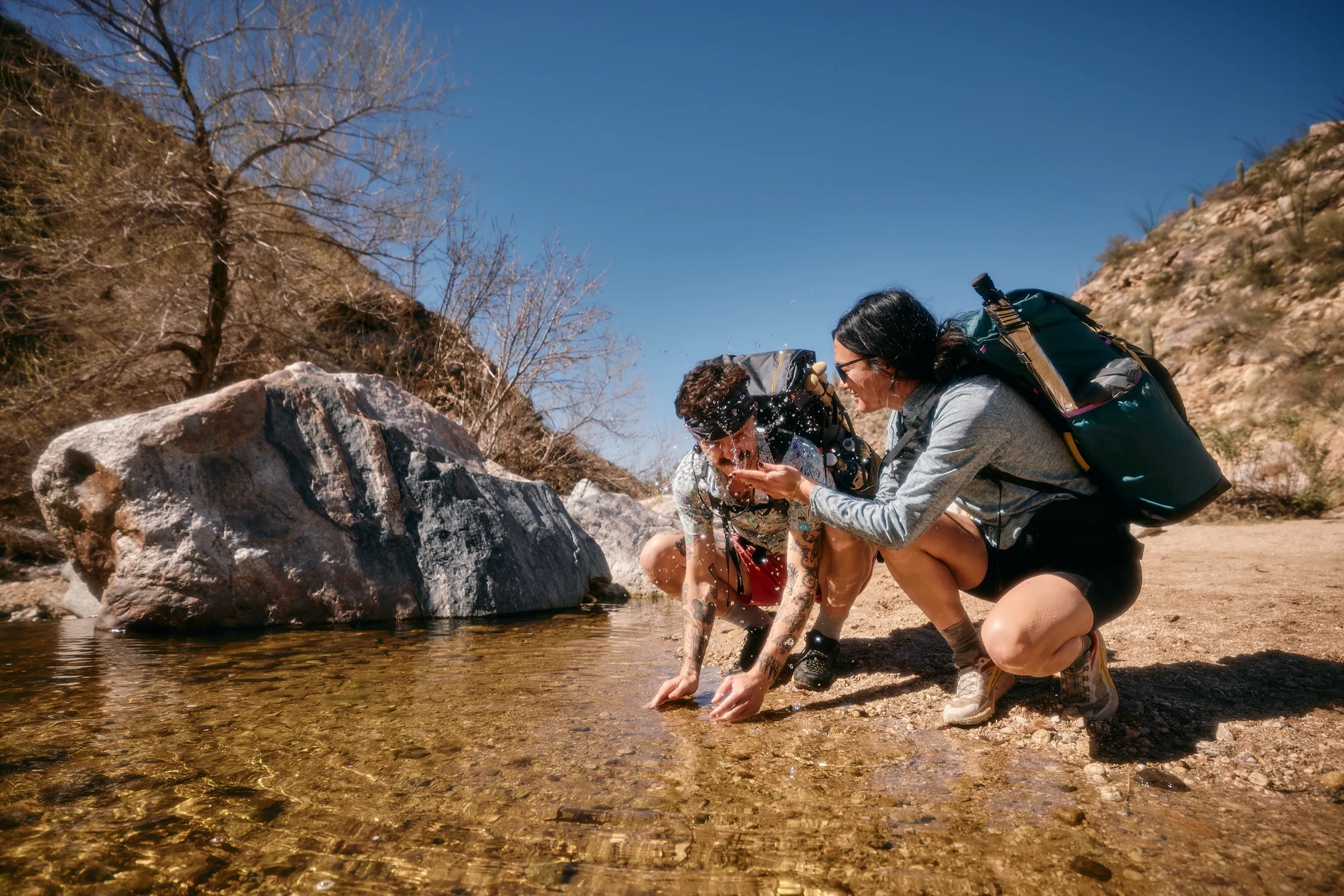 Backpacking in Tucson for Gossamer Gear